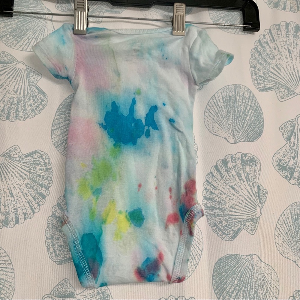 Hand tie dyed onesies done by me - Picture 2 of 2
